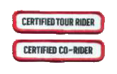 Rider Education Level III Patches