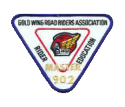 Rider Education Level IV Patches